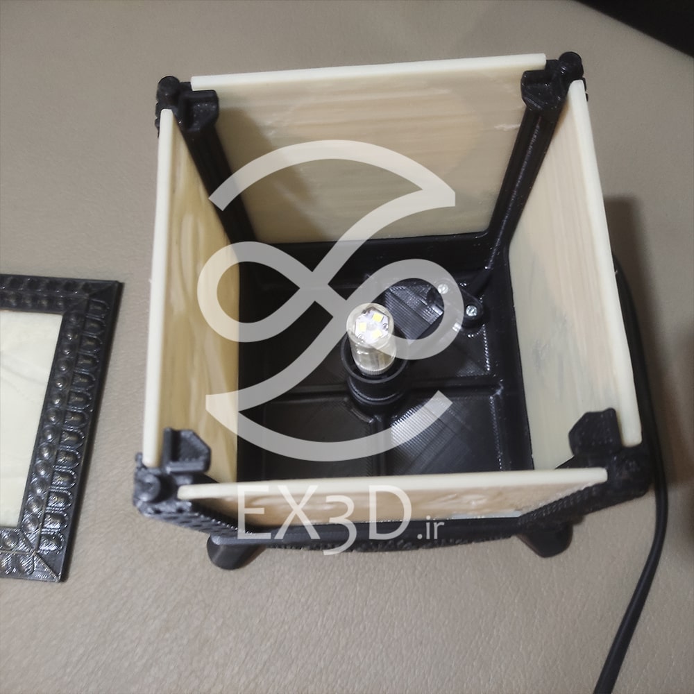 چراغ مدولار چاپ شده از ABS EX3D